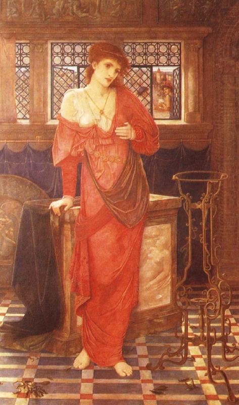 Isabella and the pot of  Basil, John Melhuish Strudwick